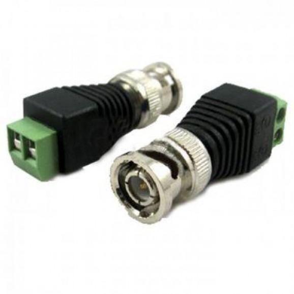 Detalhes do produto CONECTOR BNC ZEDEC - MACHO COM BORNE PARAFUSO